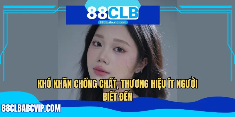 Khó khăn chồng chất, thương hiệu ít người biết đến